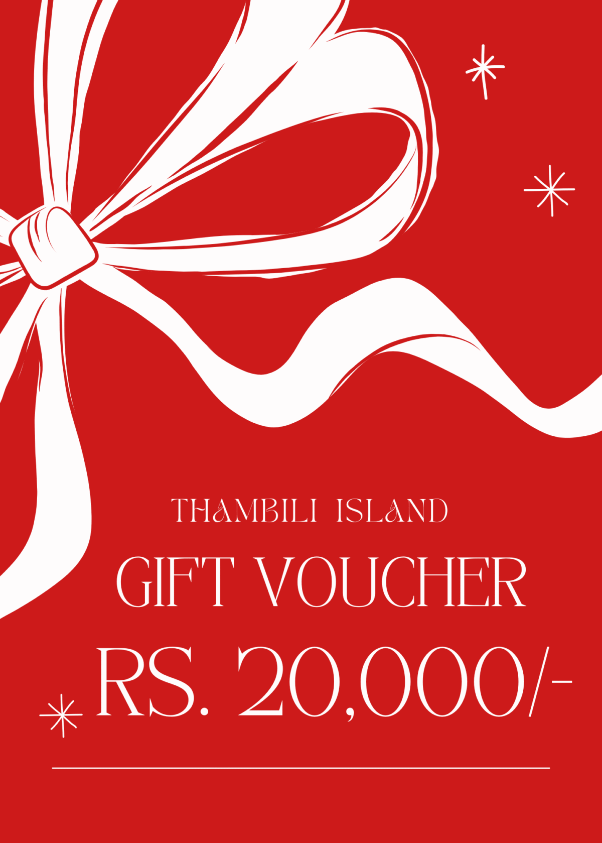 Rs. 20,000/- Gift Voucher
