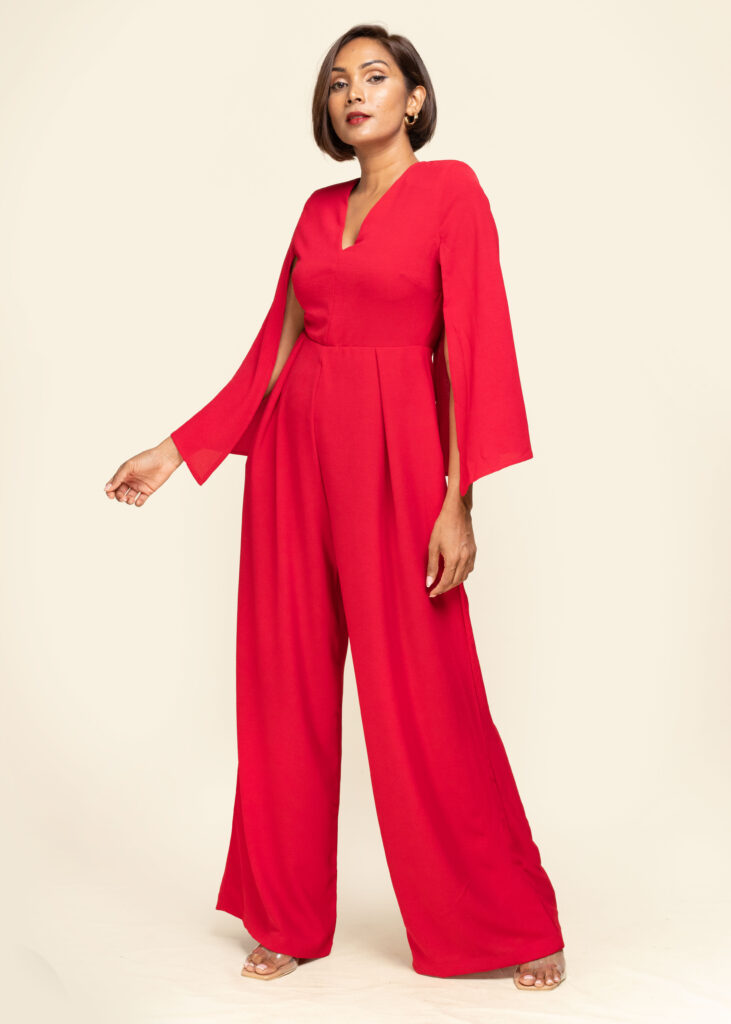 Boss Jumpsuit - Red