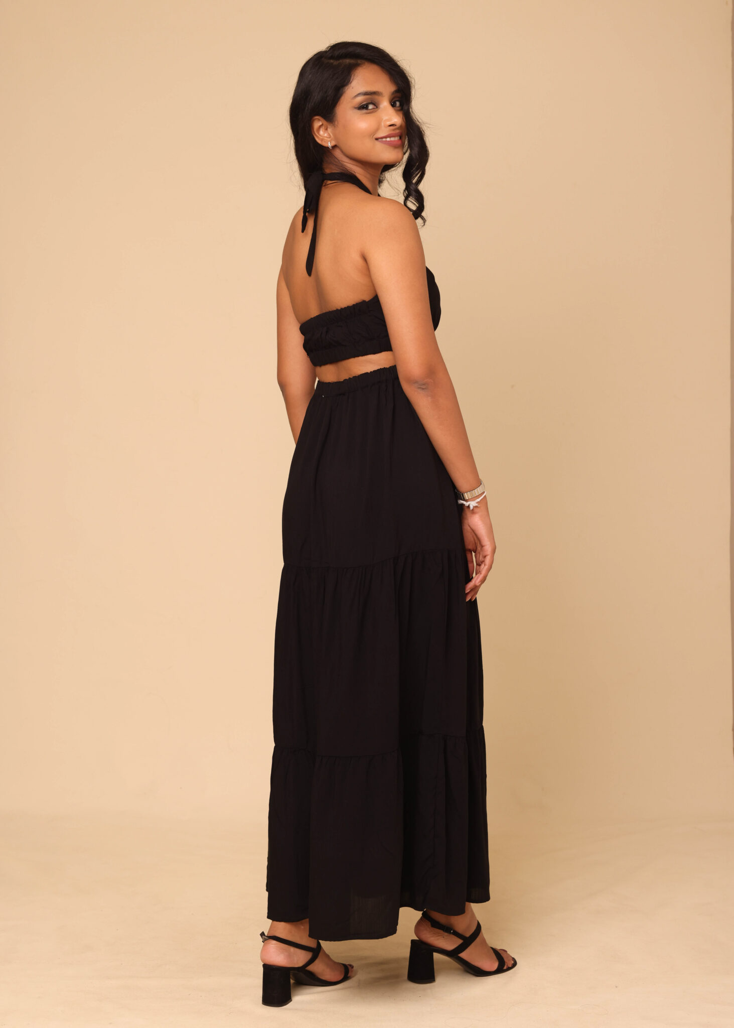 Oasis Maxi Dress - Black - Image 2