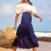 Tara Skirt - Navy - Image 5