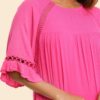 Alana Mini Dress - Hot Pink - Image 4