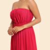 Tori Maxi Dress - Red - Image 4