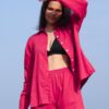 Beachy Co-ord -  Hot Pink - Image 2