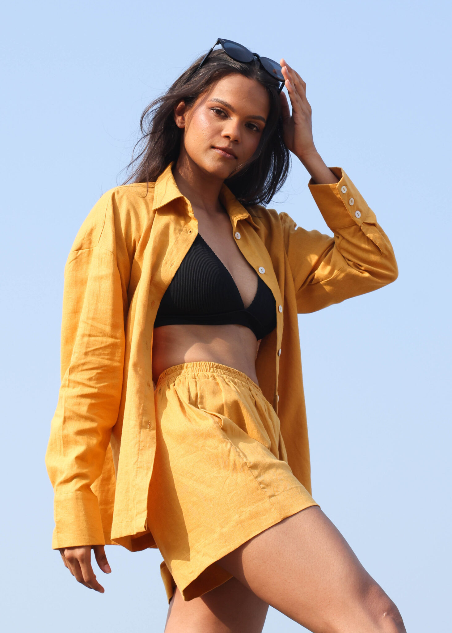 Beachy Co-ord -  Yellow - Image 3