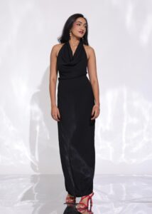 Noir Cowl Maxi