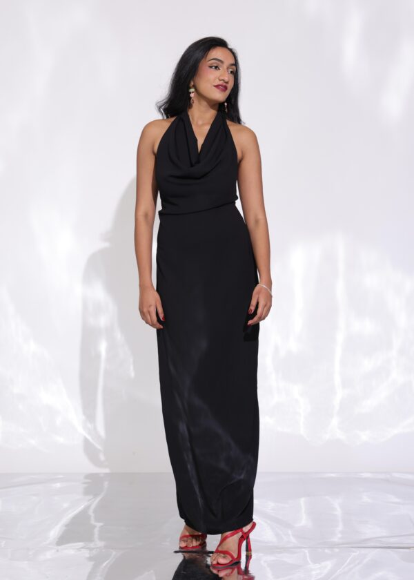 Noir Cowl Maxi