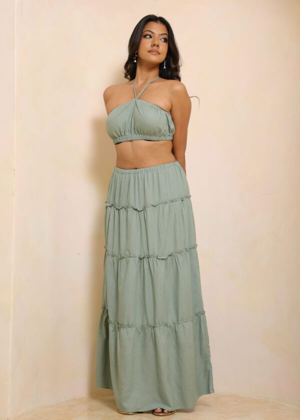Soleil Halter Maxi Co-Ord
