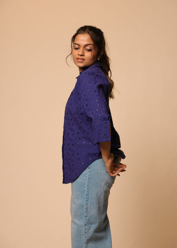 Alternative view of Como Cutwork Top