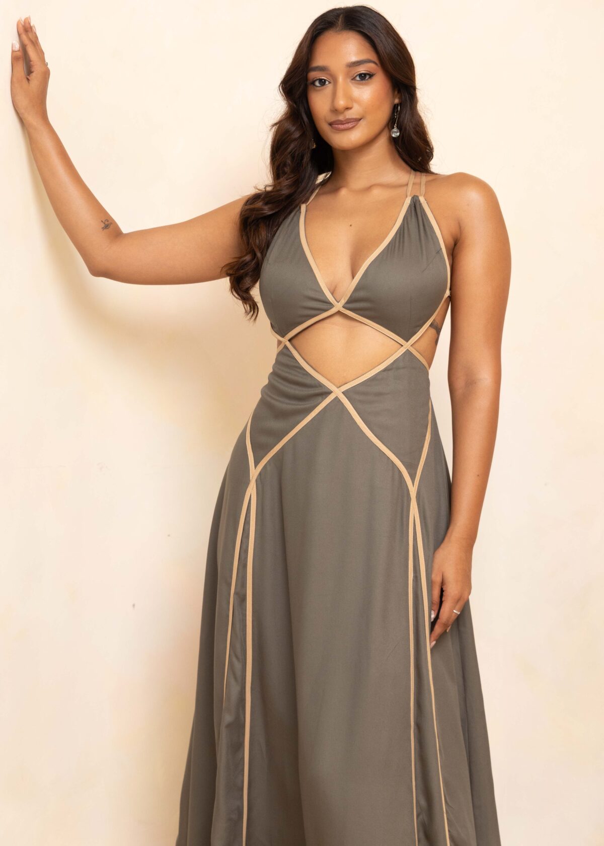 Capri Cutout Maxi Dress - Image 9