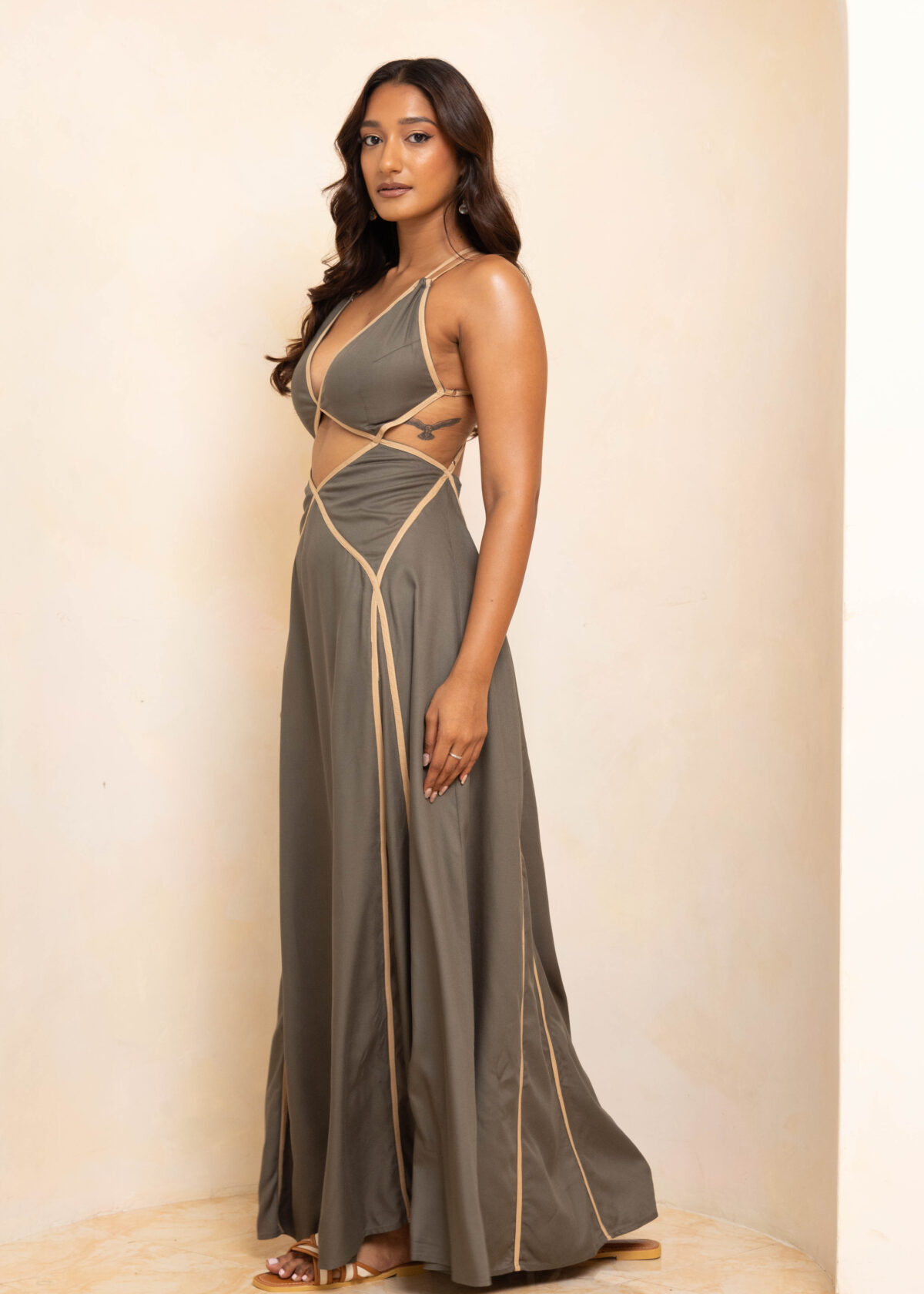 Capri Cutout Maxi Dress - Image 10
