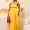 Naples Smocked Cotton Dress - Image 3