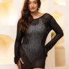 Luna Mesh Mini Dress - Image 2