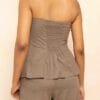 Oxford Linen Tube Top - Image 4
