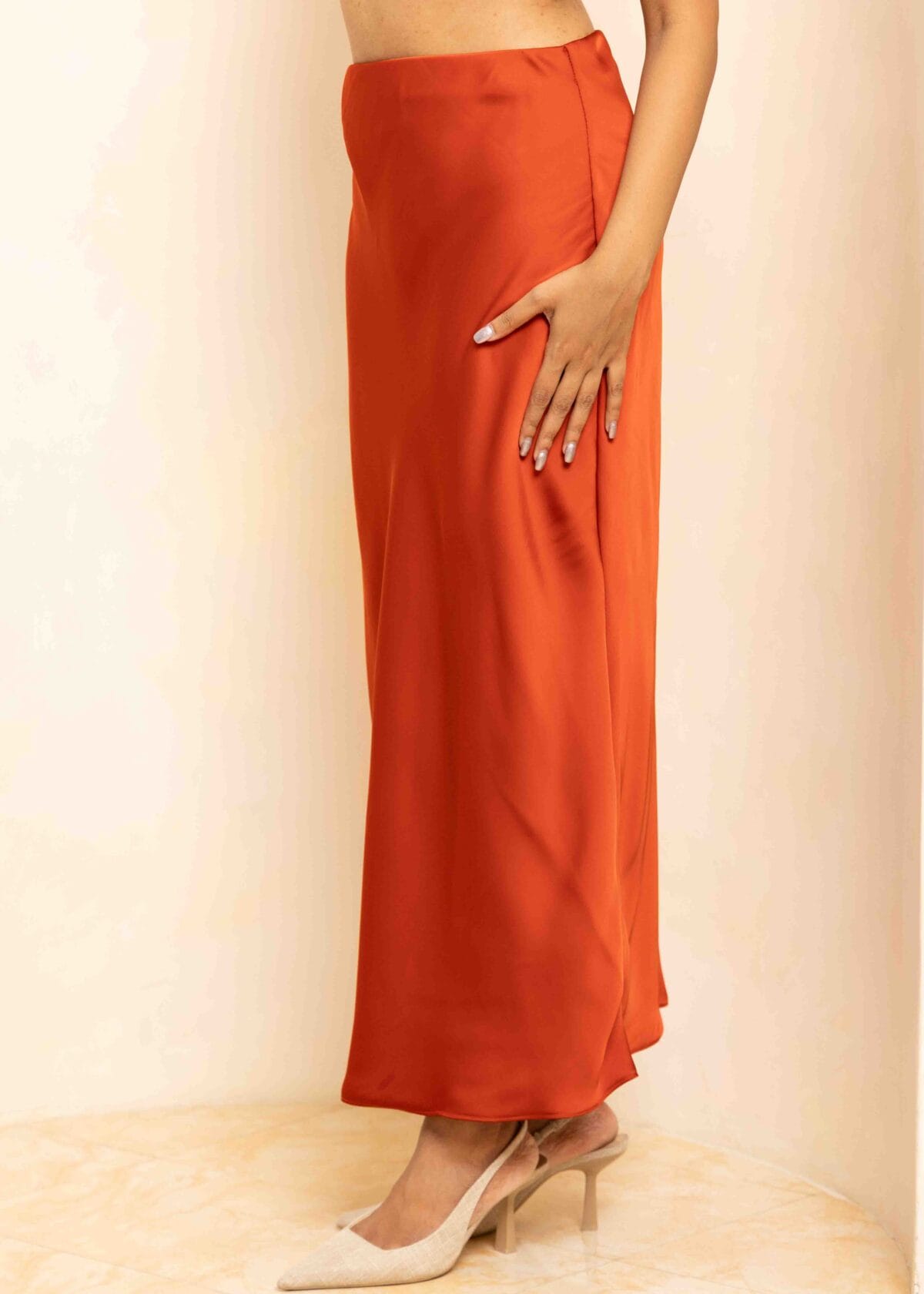Sophia Satin Bias Skirt (Pre-order) - Image 3