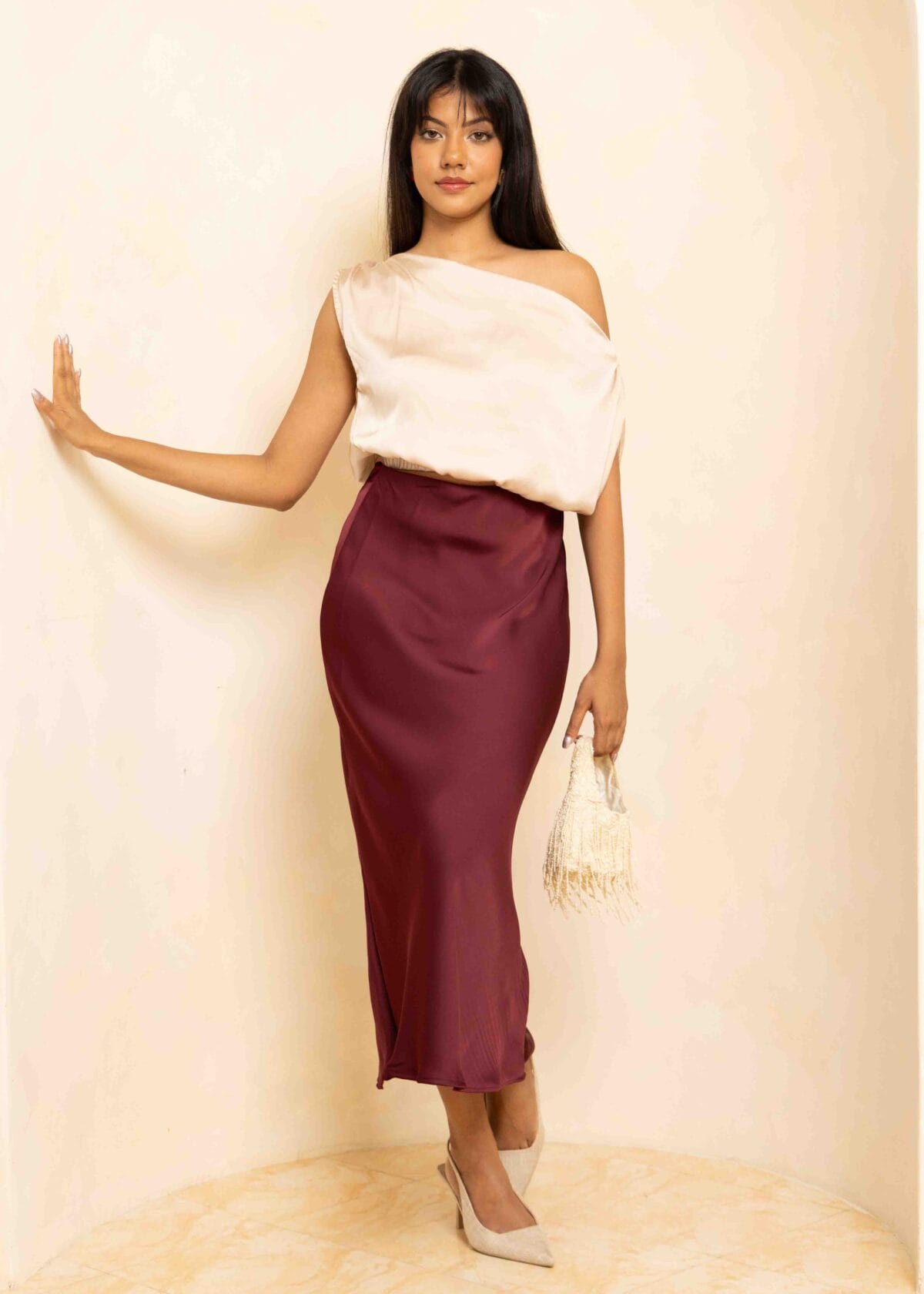 Sophia Satin Bias Skirt (Pre-order) - Image 6