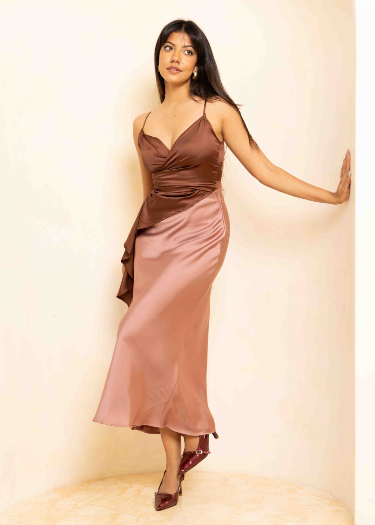 Sophia Satin Bias Skirt (Pre-order) - Image 5