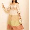 Palms Tiered Maxi Dress - Image 2