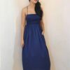 Naples Smocked Cotton Dress - Image 5