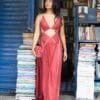 Capri Cutout Maxi Dress - Image 9
