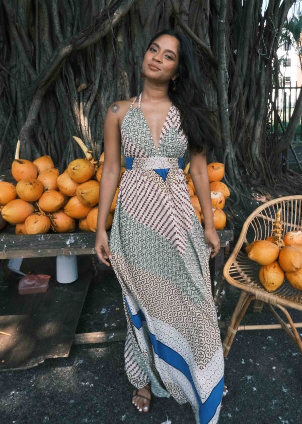 Halter Maxi Dress ( Pre Order )