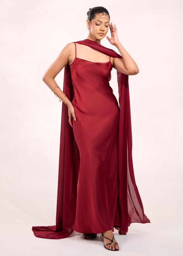 Alternative view of Juliet Dress with Shawl