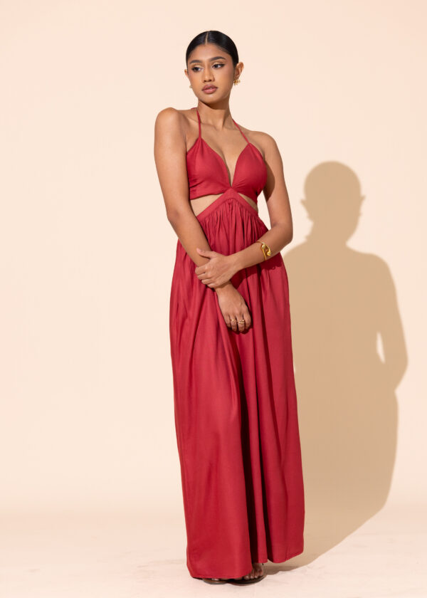 Hibiscus Maxi Dress
