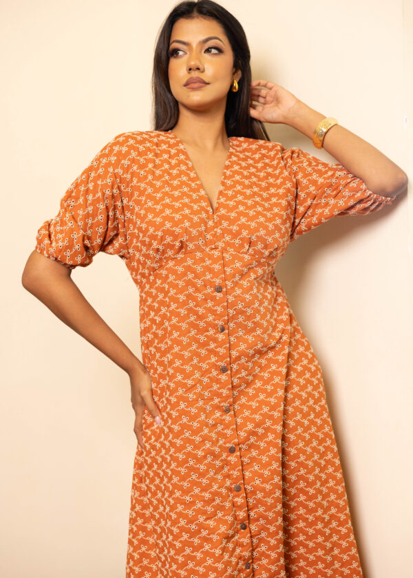 Alternative view of Camellia Dress in Cutlon
