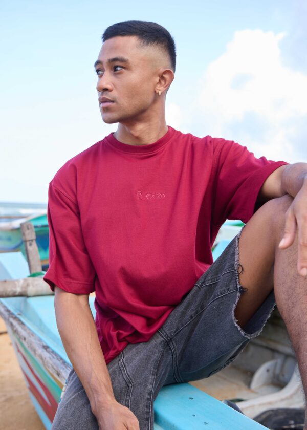 Alternative view of Breeze Oversized Unisex Tee
