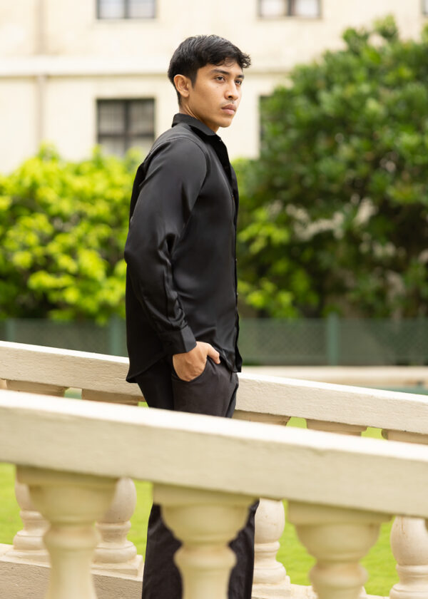 Alternative view of Adrian Shirt - Black